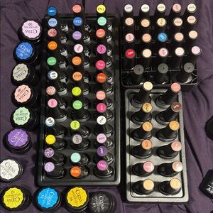Assorted Gel Nail Polish Collection